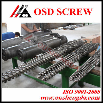 65 Conical screws for calcium pvc pipe extrusion